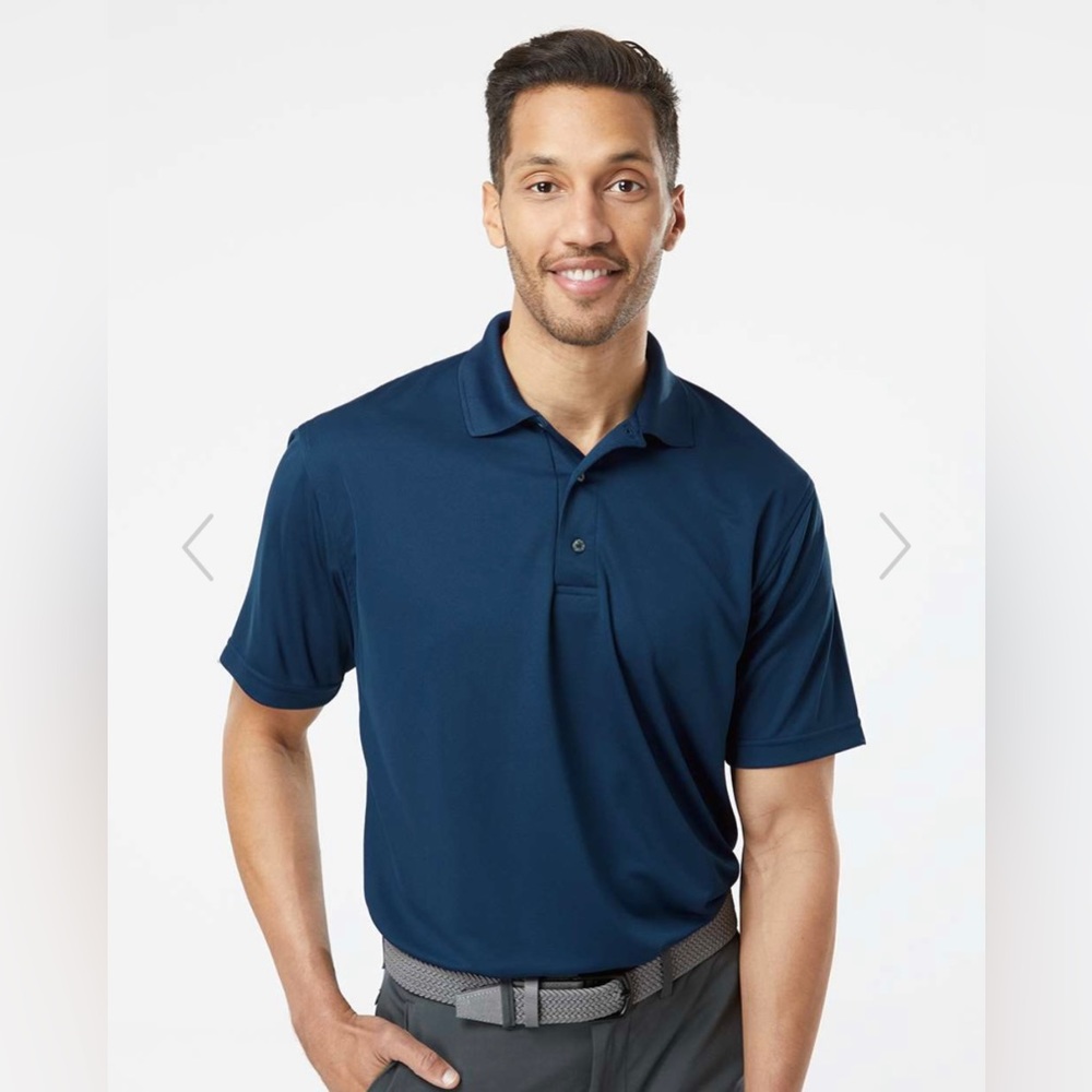 Mens Performance Mesh Polo NWT Large